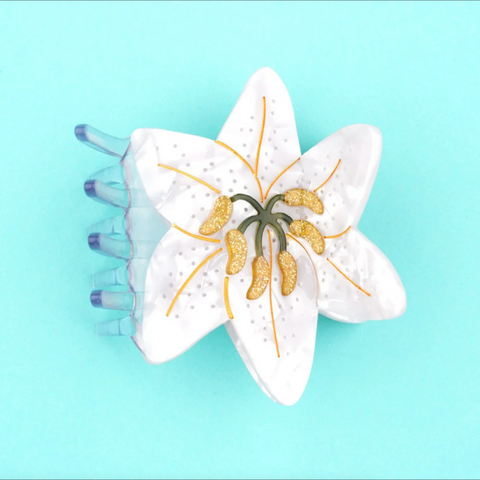 PINCE À CHEVEUX - FLEURS (FLOWER POWER)