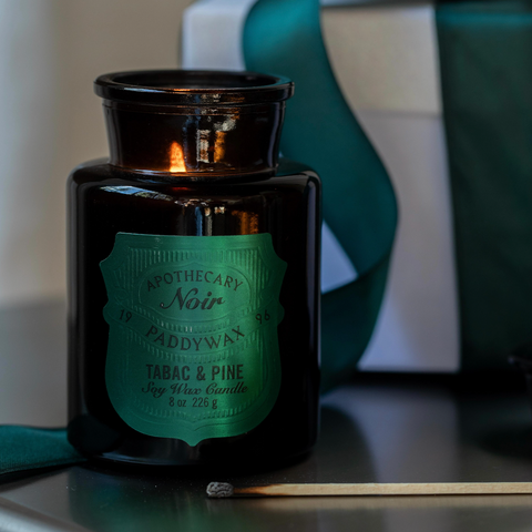 BOUGIE PARFUMÉE EN VERRE - APOTHICAIRE