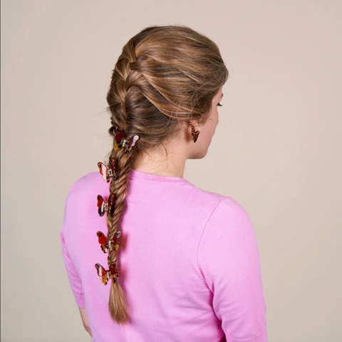 PINCE À CHEVEUX - PAPILLONS