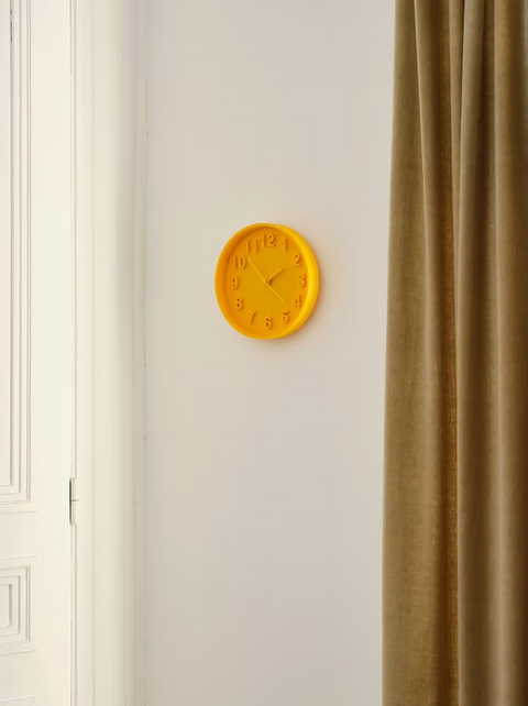 HORLOGE MURALE IMPRESSION 3D - TAC
