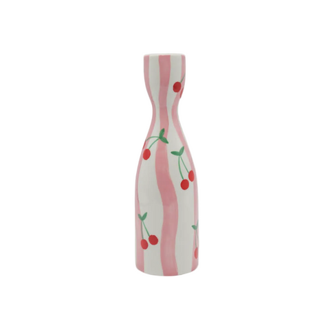 BOUGEOIR CÉRAMIQUE CERISE CHERRY CHARM - NINA