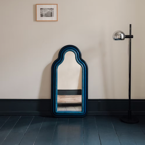 MIROIR BOIS COLORÉE - TRN TRIPLE