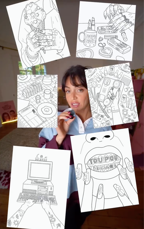 TOUPOU ET BOULOU - LIVRE COLORIAGE COLOR ERA