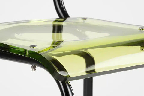 CHAISE - PLEXIGLASS ACRYLIQUE - BLACK POP
