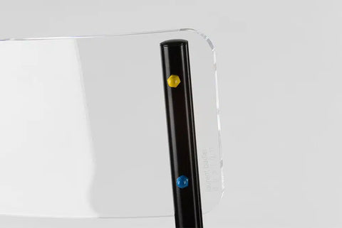 CHAISE - PLEXIGLASS ACRYLIQUE - BLACK POP