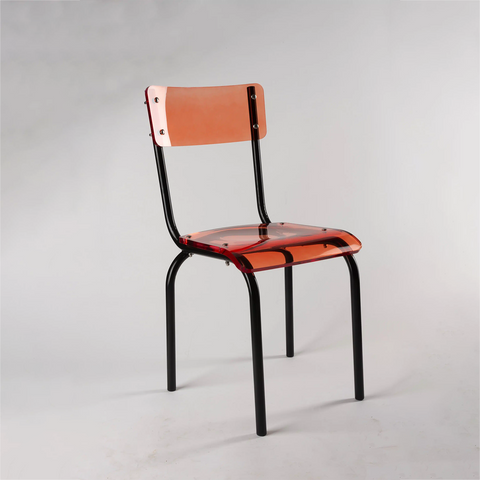CHAISE - PLEXIGLASS ACRYLIQUE - BLACK POP
