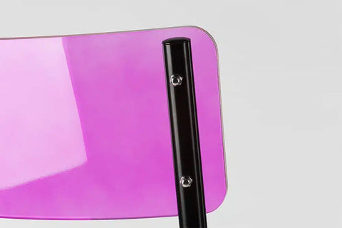 CHAISE - PLEXIGLASS ACRYLIQUE - BLACK POP