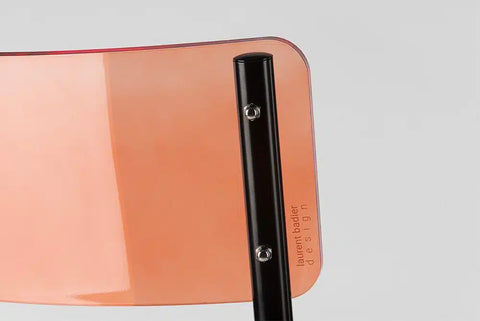 CHAISE - PLEXIGLASS ACRYLIQUE - BLACK POP