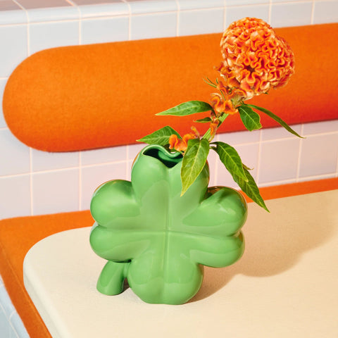 VASE CERAMIQUE - TREFLE