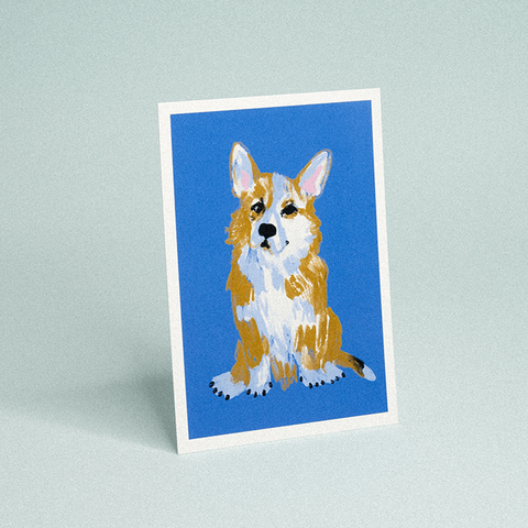 CARTE DE VOEUX - CHIEN
