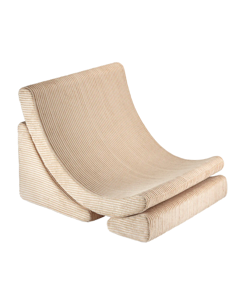 FAUTEUIL ENFANT - LUNE - LAINE BOUCLÉE