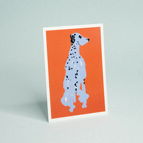 CARTE DE VOEUX - CHIEN