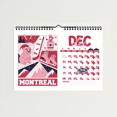 CALENDRIER 2026 - CORALIE BENOÎT