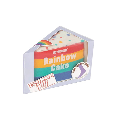 CHAUSSETTES TROMPE l'OEIL - RAINBOW CAKE