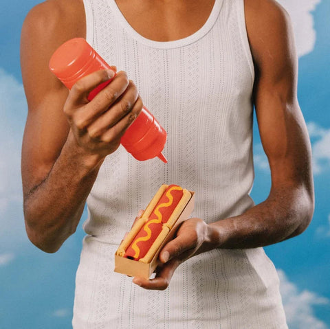 CHAUSSETTES TROMPE l'OEIL - HOT DOG