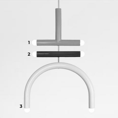 SUSPENSION CERAMIQUE COLORÉE - TRN F2