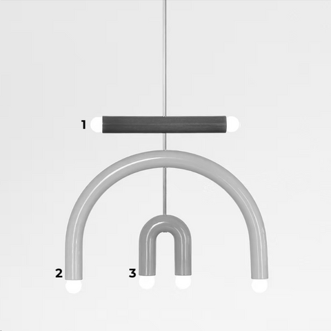 SUSPENSION CERAMIQUE COLORÉE - TRN F3