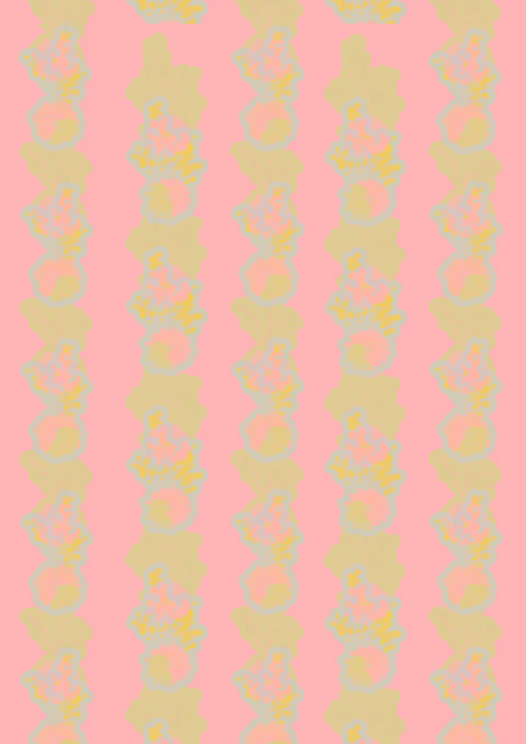 PAPIER PEINT ROULEAU - FLOWER POWER