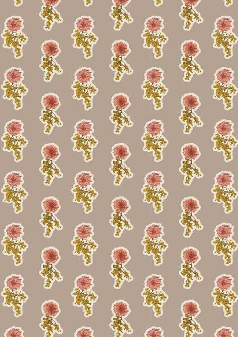 PAPIER PEINT ROULEAU - FLOWER POWER
