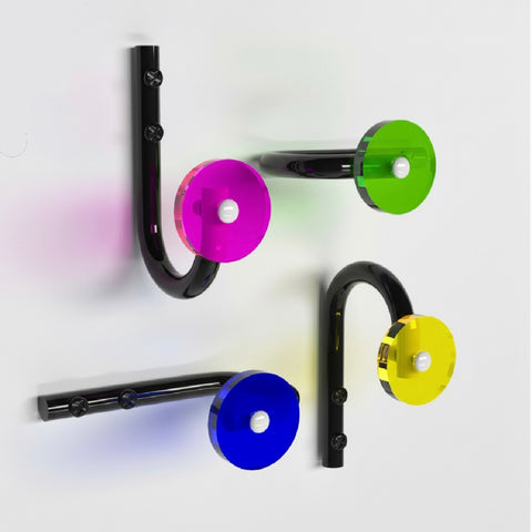 PATÈRE - PLEXIGLASS ACRYLIQUE - BLACK POP