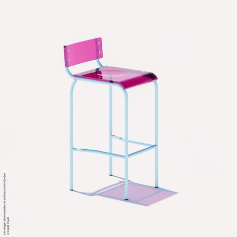 NEW CHAISE HAUTE - PLEXIGLASS ACRYLIQUE