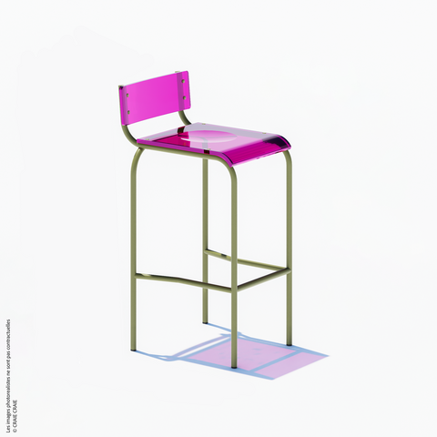 NEW CHAISE HAUTE - PLEXIGLASS ACRYLIQUE