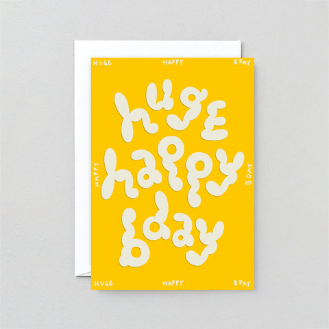 CARTE RELIEF - ANNIVERSAIRE / MICKE LINDEBERGH