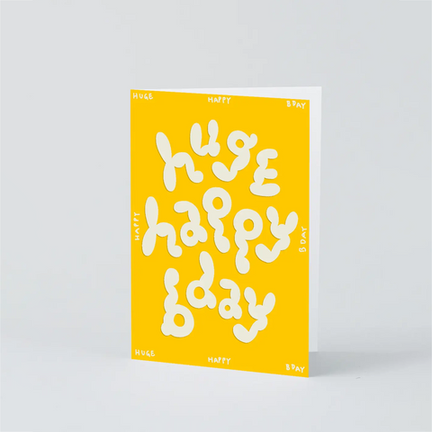 CARTE RELIEF - ANNIVERSAIRE / MICKE LINDEBERGH