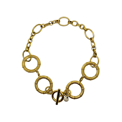 COLLIER UPCYCLÉ - SKY *2