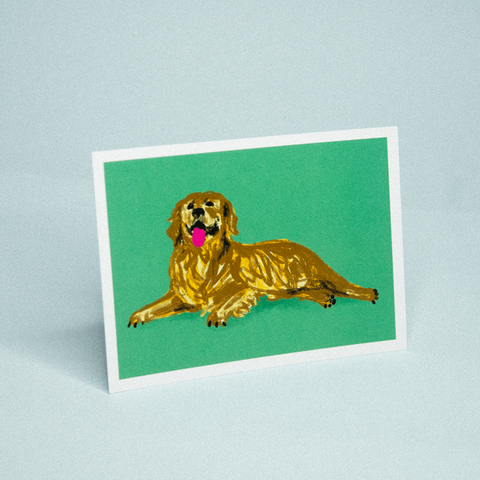CARTE DE VOEUX - CHIEN