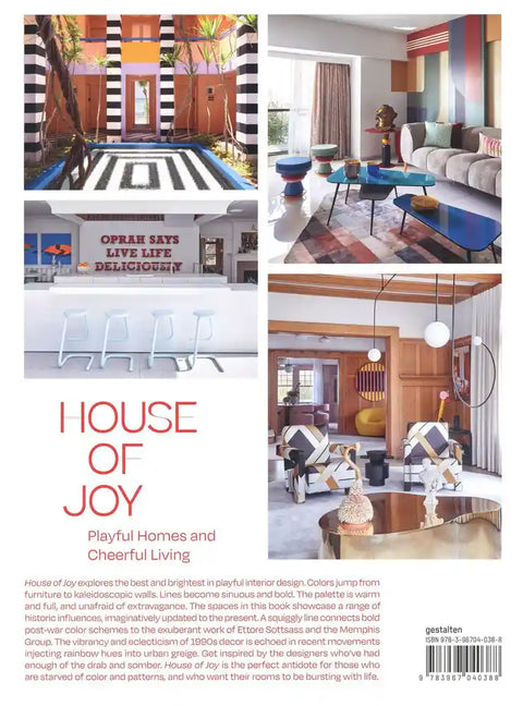 BOOK - HOUSE OF JOY