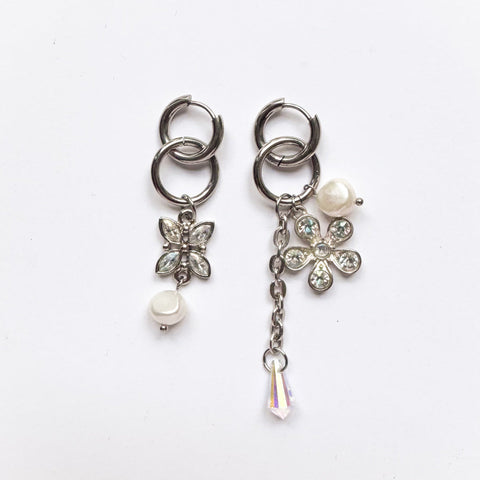 BOUCLES D'OREILLES UPCYCLÉE - N°3