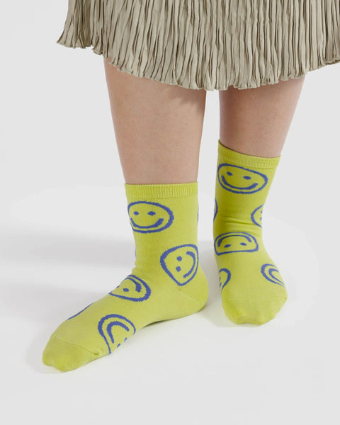 CHAUSSETTES COLORÉES - SMILEY