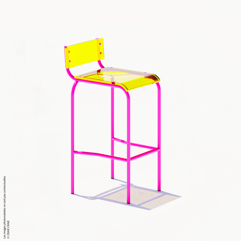NEW CHAISE HAUTE - PLEXIGLASS ACRYLIQUE