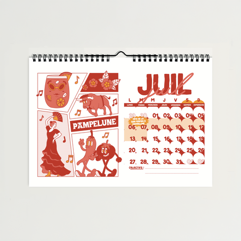 CALENDRIER 2026 - CORALIE BENOÎT