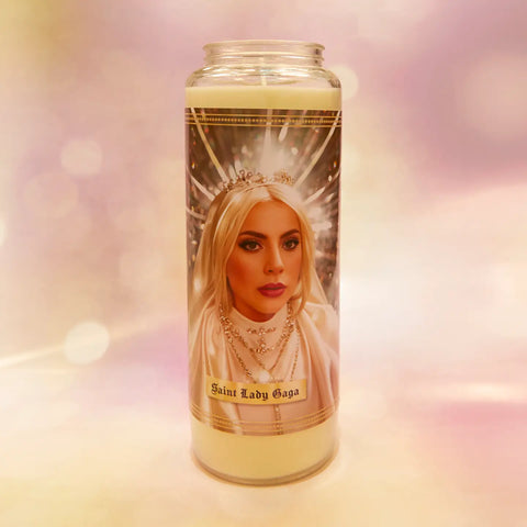 BOUGIE CIRE VEGETALE - ICONES POP