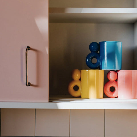 TASSE CERAMIQUE COLORÉ - OLIVIA