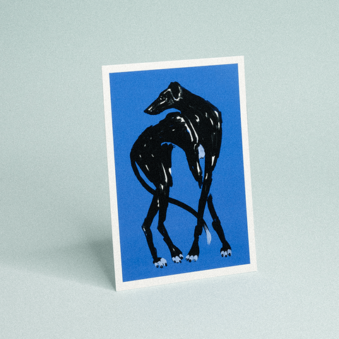 CARTE DE VOEUX - CHIEN