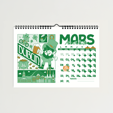 CALENDRIER 2026 - CORALIE BENOÎT