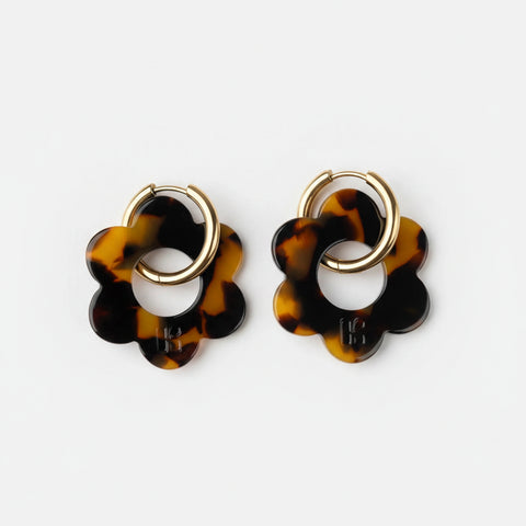 BOUCLES D'OREILLES - MAXI FLEURETTE