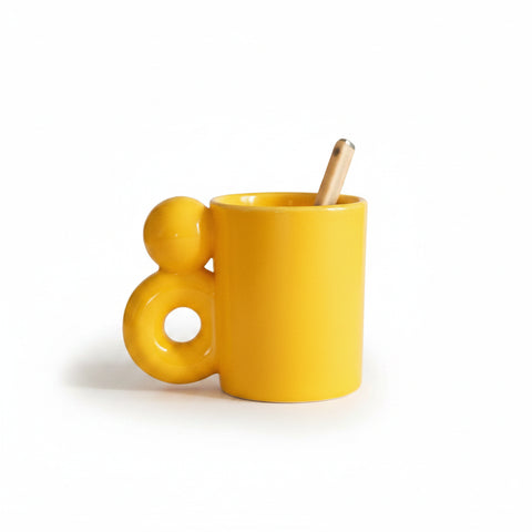 TASSE CERAMIQUE COLORÉ - OLIVIA