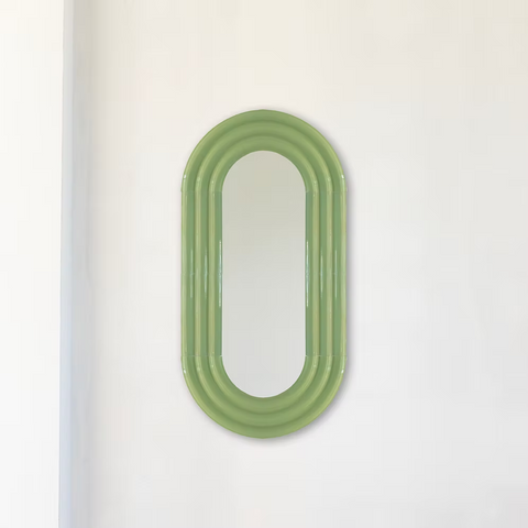 MIROIR CERAMIQUE COLORÉE - ELO OVALE