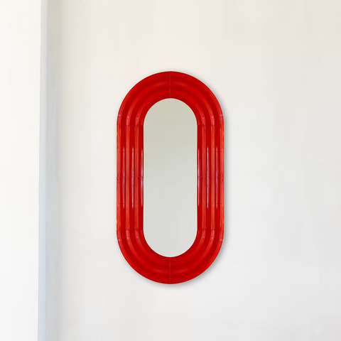 MIROIR CERAMIQUE COLORÉE - ELO OVALE