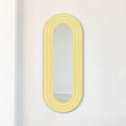 MIROIR CERAMIQUE COLORÉE - ELO OVALE
