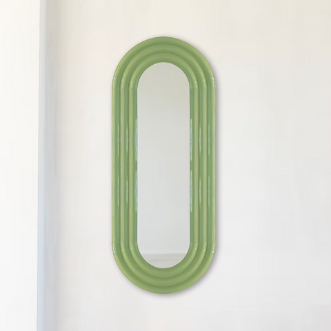 MIROIR CERAMIQUE COLORÉE - ELO OVALE