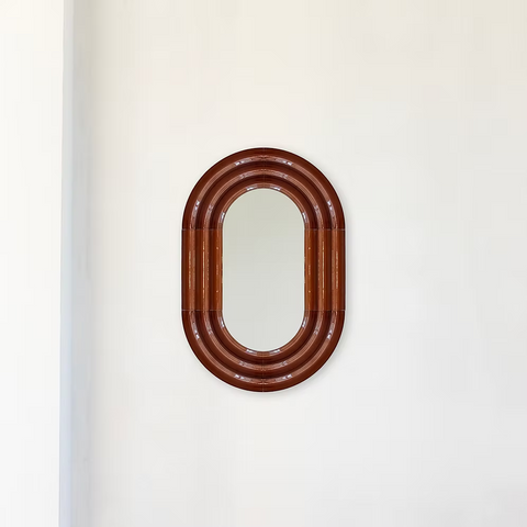MIROIR CERAMIQUE COLORÉE - ELO OVALE