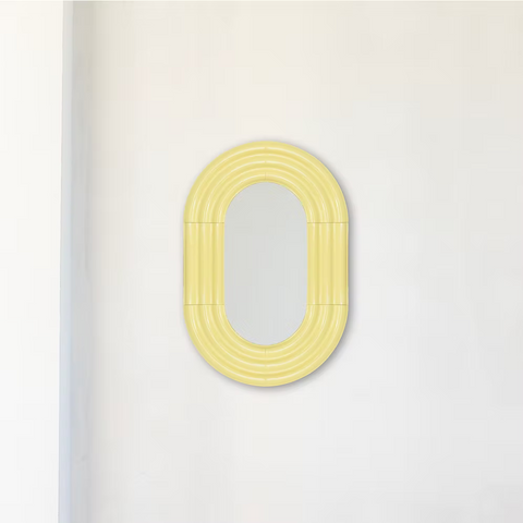 MIROIR CERAMIQUE COLORÉE - ELO OVALE