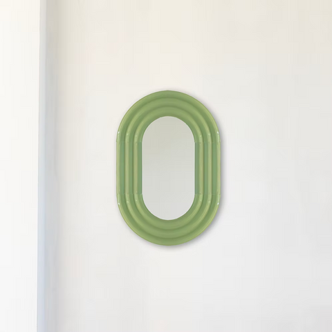 MIROIR CERAMIQUE COLORÉE - ELO OVALE