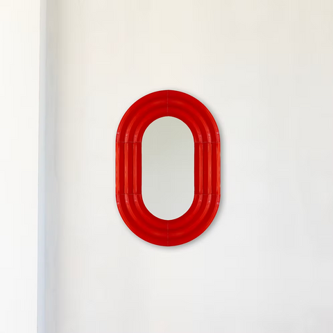 MIROIR CERAMIQUE COLORÉE - ELO OVALE