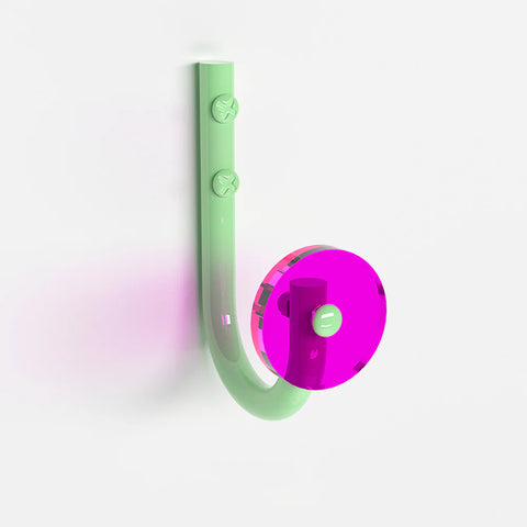 PATÈRE - PLEXIGLASS ACRYLIQUE - COLORS